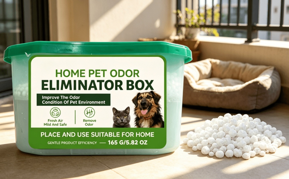 Home Pet Fur & Odor Removal Magic Box, Indoor Air Purification Dust Removal Magic Box for Home Pet Hair, Portable Odor Eliminator & Dust Collector for Bedroom, Living Room (5PCS)