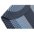 thumbnail image 5 of Better Trends 7-Piece Braided Rug Set, 100% Polypropylene Indoor Area Rugs, Durable & Reversible – Alpine Collection, Navy Stripe, 5 of 7