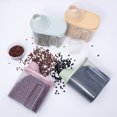 thumbnail image 3 of Caja de almacenamiento Olla de almacenamiento de granos varios Olla de almacenamiento de granos varios de cocina Cubo de arroz transparente Tarro de almacenamiento de plástico Tanque de almacenamiento de sello, rosa JM MX-0139795FYD, 3 of 5