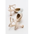 thumbnail image 3 of Vilka - Tacones gatito con tira trasera brillante en color beige beige 26 CM, 3 of 7