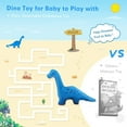 thumbnail image 4 of richgv Baby Books Soft Dinosaur Toys, Interactive 3D Soft Books Infant Early Education 0-12 Month Baby Toys, 4 of 7