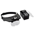 thumbnail image 1 of Labymos Headband Magnifier Head Magnifying Glasses Hands-Free Optical Professional Head-Worn LED Lighted Magnifier with 4, 1 of 5