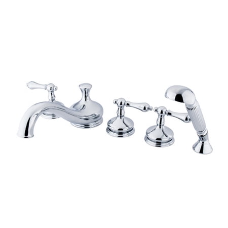Elements Of Design Heritage Double Handle Deck Mount 5 25 5