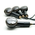 thumbnail image 1 of Krator Motorcycle 4 pcs Smoke Round Turn Signals Lights Compatible with Harley Davidson Police FLHP, 1 of 4