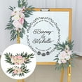 thumbnail image 6 of Hemoton 2pcs Wedding Arch Artificial Flowers Swag Wedding Ceremony Fake Flower Welcome Sign Flower Decor, 6 of 6