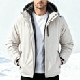 thumbnail image 7 of Men's Lightweight Waterproof Rain Jacket for Outdoor Softshell Breathable Windbreaker Rain Coat Hooded with Pockets, 7 of 7