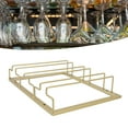 thumbnail image 4 of Estante Para Copas de vino de Arte del Hierro, Soporte al Revés Colgante de Estilo Europa Para Gabinete de Cocina, 4 of 7