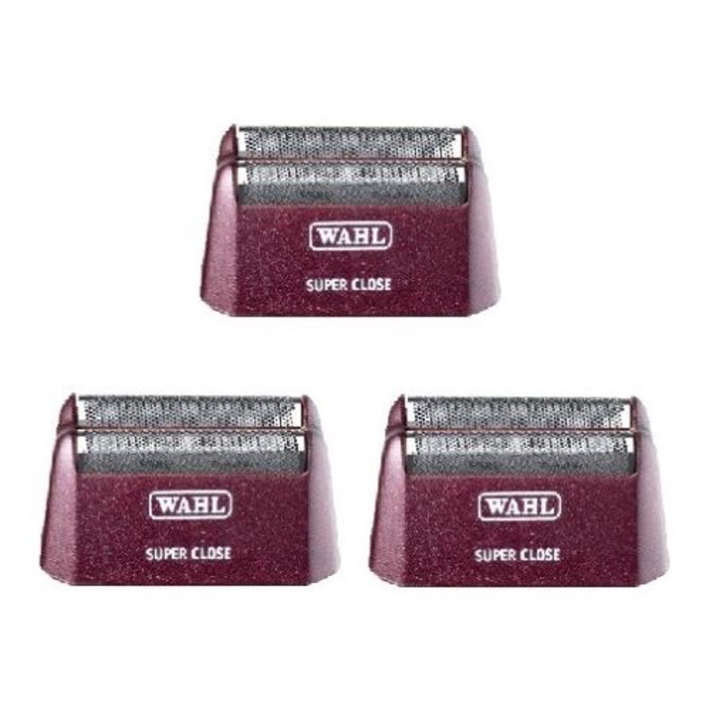 3 WAHL 5 Star Series Shaver/Shaper Super Close Foil Replacement