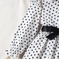 thumbnail image 5 of TOWED22 Baby Infant Girls Fall Winter Cute Clothes Clothing Long Sleeve Crewneck Sweatshirt and Pants Print Outfits 2pcs Set(Black,6-7 Y), 5 of 9