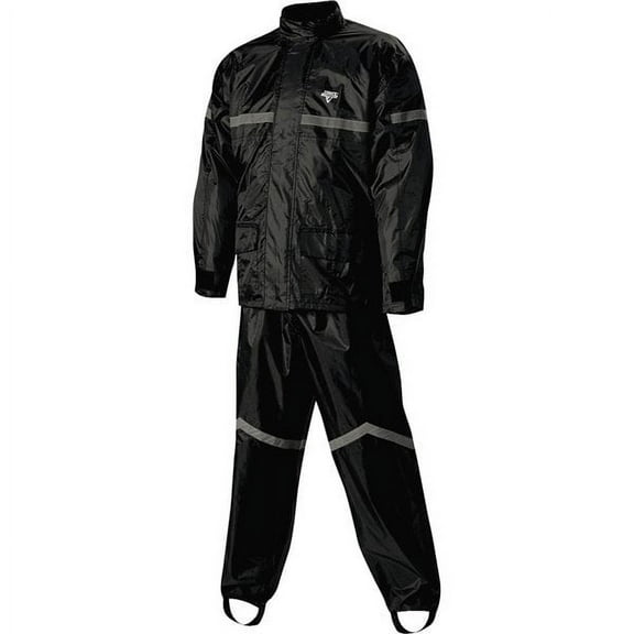 Nelson-Rigg SR-6000 Stormrider 2-Piece Rain Suit Black 4XL