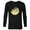 Black, variant on Grogu Halloween Candy Pram - Long Sleeve T-Shirt for Men - Customized-White