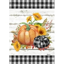 SM-XLHN 28x40 Inch Double Sided Garden Flag Thanksgiving Flag, Autumn Turkey Fall Thanksgiving Garden Flag House Flag For Outdoor Yard Decoration