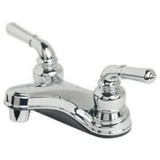 Builders Shoppe 2000CP RV Mobile Home Non-Metallic Centerset Lavatory Faucet Chrome Finish