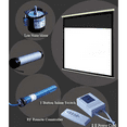 thumbnail image 2 of Antra 100" 16:9 Electric Projection Screen Matt Gray With Remote, 2 of 3