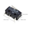 thumbnail image 2 of 10 Pcs Limit Switches Micro Switch Limit Switch Momentary Push Button High Temperature Micro Switch, 2 of 3