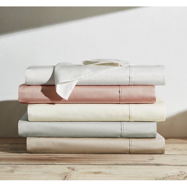 Brielle Home 400 Thread Count Cotton Sateen Sheet Set Collection