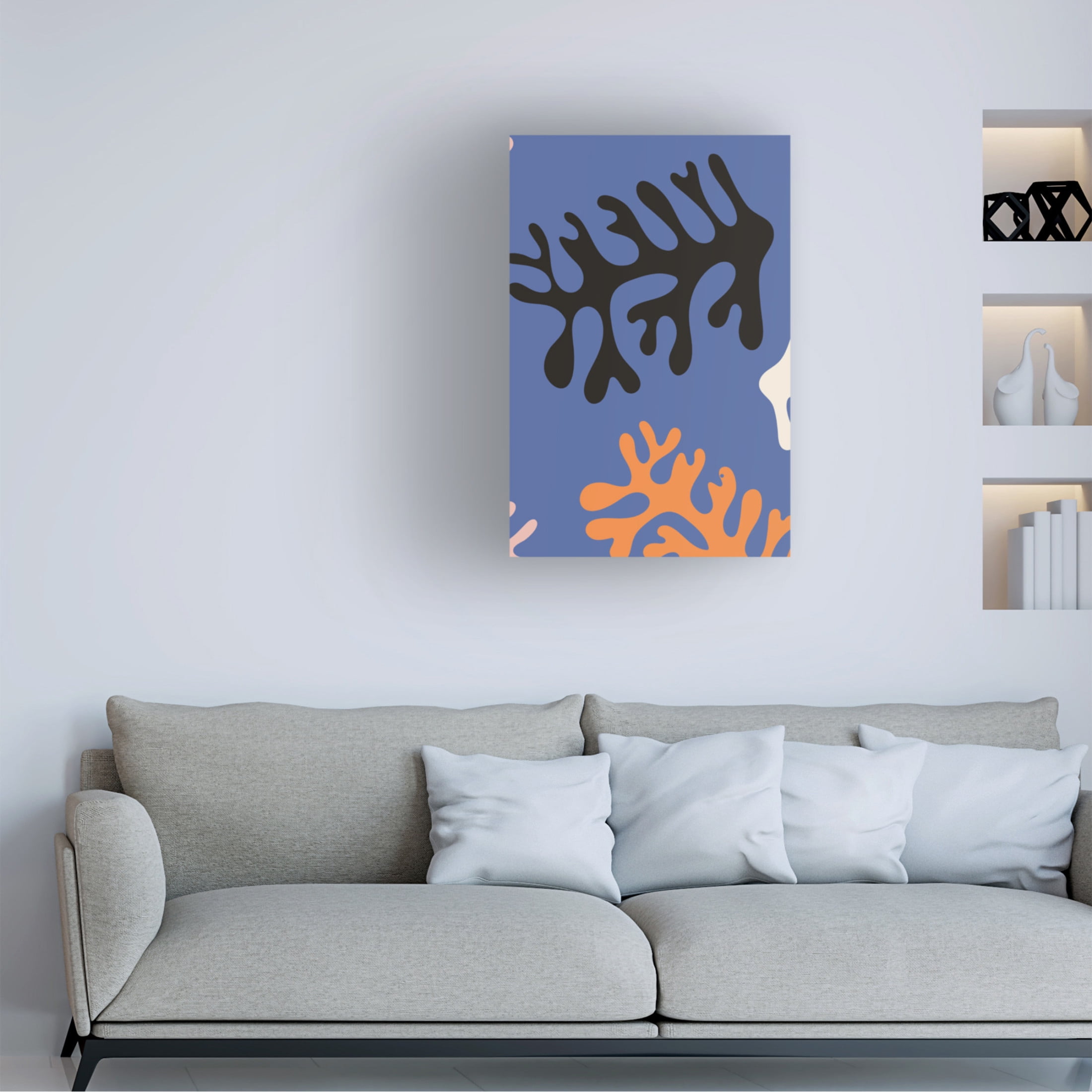 Trademark Fine Art jay stanley Henri Matisseas Fabulous Algae 1 Canvas Wall Art