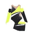 thumbnail image 4 of inhzoy Girls Gymnastics Leotards with Shorts Dance Outfit, 4 of 7