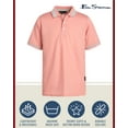 thumbnail image 3 of Ben Sherman Boys' Polo Shirt - Classic Fit Short Sleeve Pique Polo - Comfort Stretch Golf Shirt (8-18), 3 of 7