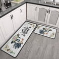 thumbnail image 3 of Farmhouse Kitchen Bull's Head Flower Mat Home Sweet Home Non-Slip Rug 47x17 and 17x30 Indoor/Outdoor Floor Décor, 3 of 7