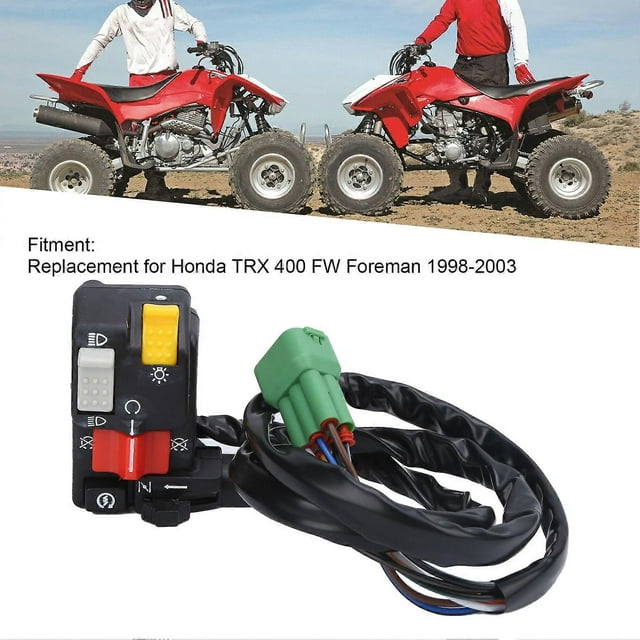 Interruptor de manillar 35020-HM7-A00 de repuesto para Honda TRX 400 FW Foreman 1998-2003
