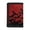 Bat Red Halloween Pattern, variant on Trifold Card Wallet Pumpkin and Pine Cone Pattern Portable Children's Wallet for Outdoor Sports, Polyester Slim Kids Trifold Wallet