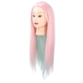 thumbnail image 4 of Braiding Practice Haircutting Styling Mannequin Head with Clear Hair Line for Salon Training, 4 of 8