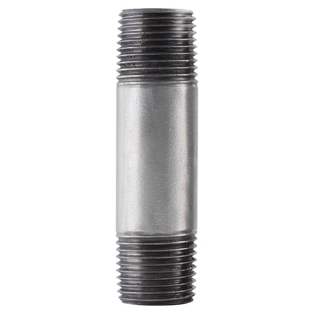 BK Products 566-055AH Malleable Galvanized Steel Nipple 1-1/4 MPT x 5-1/2 in.
