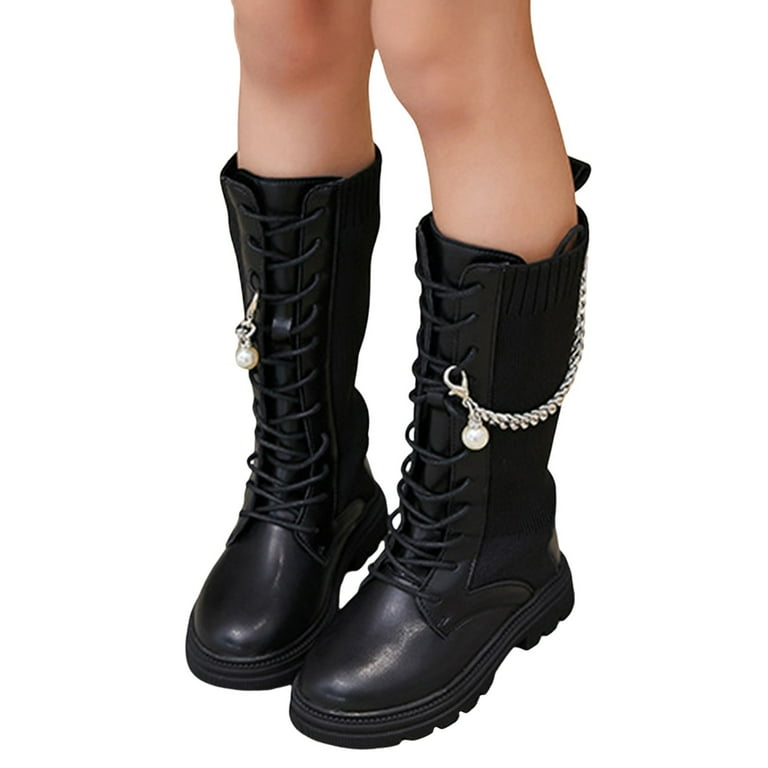 Walmart girls top combat boots