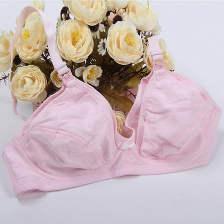 

Women Maternity Bra Breastfeeding Bra Pregnant Feeding Nursing Bra 34-42 Cup C