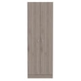 thumbnail image 2 of Dining Room Sideboards, Multistorage Pantry Cabinet, Five Shelves, Double Door Cabinet -Light Gray, Gray Wooden Sideboards,Particle Board Wooden Servers, 2 of 5