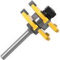 thumbnail image 5 of 6MM Shank Matched Tongue and Groove Cutter Set 3 Teeth T Shape Wood Cutter Cutter Woodworking Tool, 5 of 5