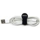 thumbnail image 3 of 50 pcs Scratch Serre Cable Bande,Sangle Rutilisable Cble Management Facile Couper pour Attacher Les Cbles, Fils PC/lectriques, Noir,150mmx12mm, 3 of 5