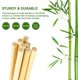 thumbnail image 2 of 120 PCS Wooden Dowel Rods, 6mm Diameter Round Bamboo Wood Dowel Rods Craft Sticks for DIY Craft Projects (200 mm Length), 2 of 5