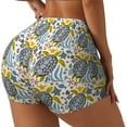 thumbnail image 2 of Qekee Sea Turtle Women Workout Shorts, Sports shorts, Scrunch Butt Lifting Gym Shorts, Breathable Soft - Small, 2 of 9