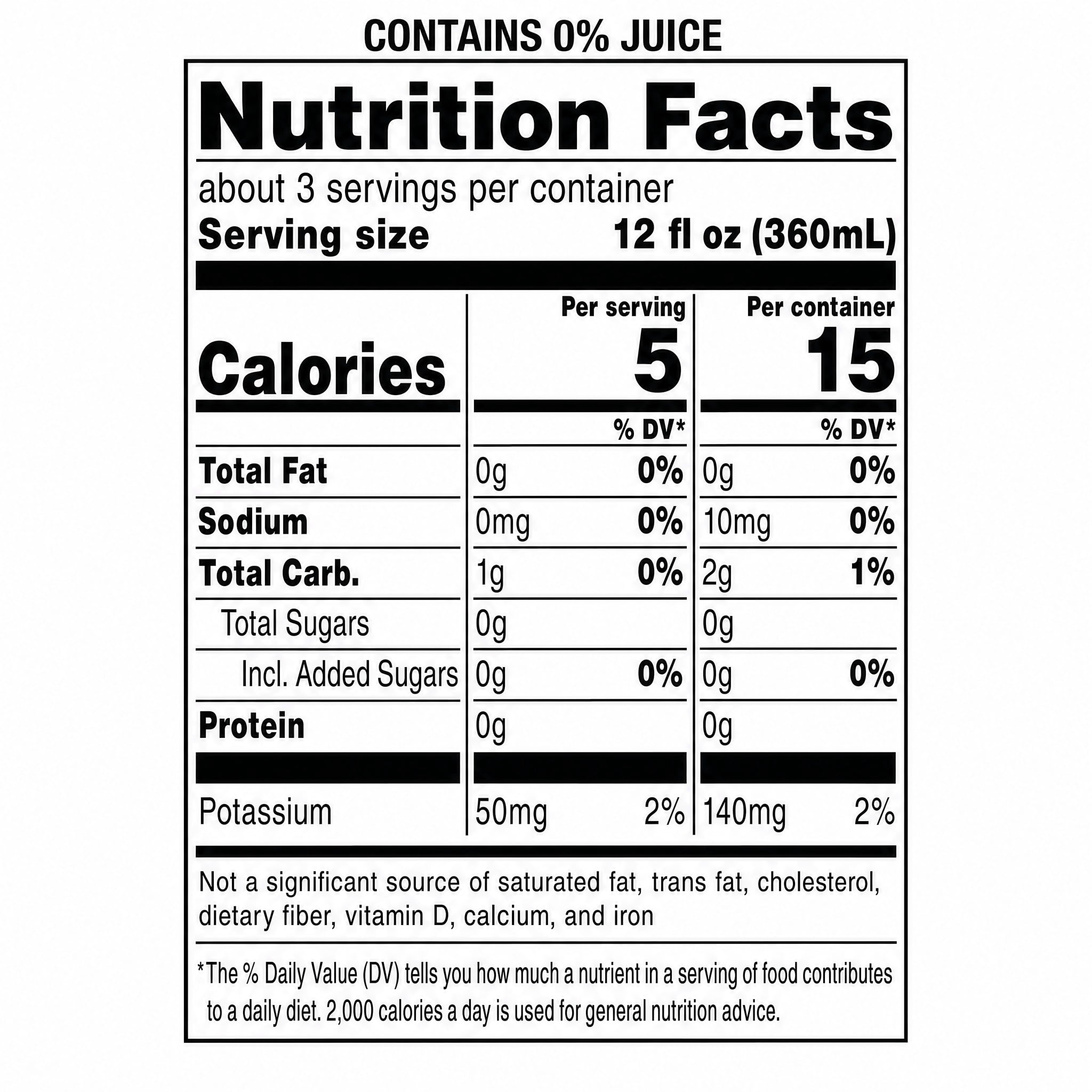 (12 pack) Clear American Mandarin Orange Flavored Sparkling Water, 33.8 fl oz Bottle