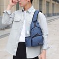thumbnail image 4 of VANLOFE Crossbody Bag Chest Bag Shoulder Backpack With Charging Hole and Side Pocket for Men and Women, 4 of 8