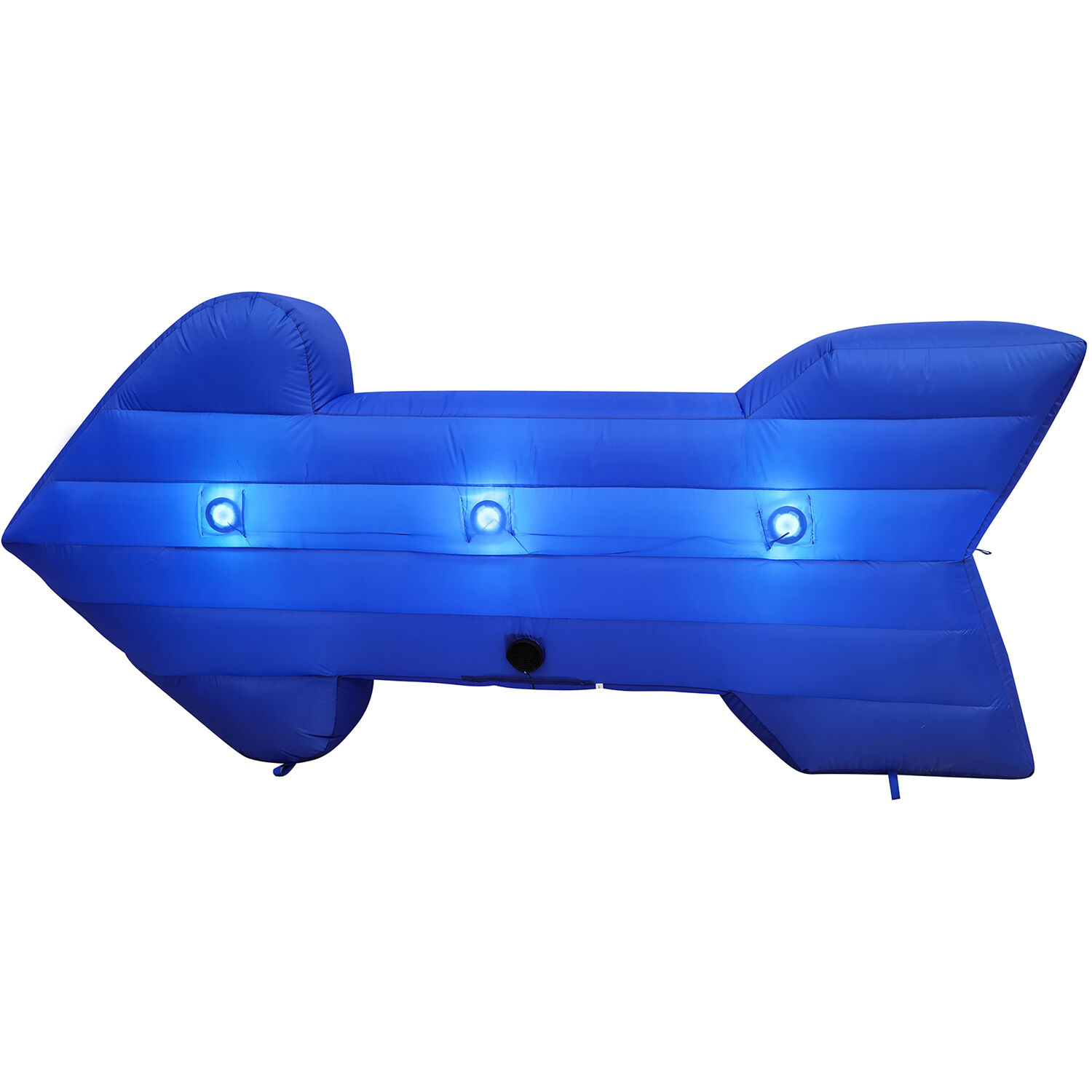 Fraser Hill Farm 8-Ft. Wide Graduation Party Arrow | Outdoor Blow-Up Inflatable with Lights | FHINGDPRTY081-L