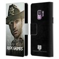 thumbnail image 1 of Head Case Designs Officially Licensed AMC The Walking Dead Rick Grimes Legacy Deputy Hat Leather Book Wallet Case Cover Compatible with Samsung Galaxy S9, 1 of 6