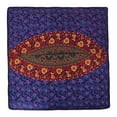 thumbnail image 4 of 35X5" Multi Floral Mandala Square Cotton Cushion Cover Indian Handmade Floor Pillow Home Decor Dog Bed Mandala Square Cushion Cover, 4 of 4