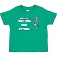 thumbnail image 3 of Inktastic Trick Treating and Trying Autism Awareness with Zombie Boys or Girls Baby T-Shirt, 3 of 5