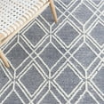 thumbnail image 6 of SAFAVIEH Natura Adamina Geometric Area Rug, Ivory/Navy, 6' x 6' Square, 6 of 8