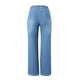 thumbnail image 4 of WILLBEST Pantalones Mujer Pantalones Vaqueros de Pierna Ancha y Cintura Alta para Mujer, Pantalones Casuales de Mezclilla Elástica Con Costura Frontal y Cintura Elástica Cómoda. Extra Grande, 4 of 5