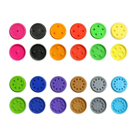 Kidzlane Ensemble d'Oeufs Assortis en Couleur - Jouets pour Tout-Petits - Jouet Éducatif d'Apprentissage des Habiletés de Reconnaissance des Couleurs et des Chiffres - Oeufs de Pâques