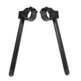 thumbnail image 4 of 1 Pair 50mm Motorcycle Handlebar Adjustable Motorbike Motorcycle Clip Ons Handle Bar Universal Replacement Black, 4 of 6