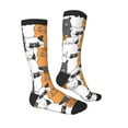 thumbnail image 3 of Bingfone Compression Socks For Women And Men Long Socks For Running Athletic Cycling Nurse-Funny Cats, 3 of 9