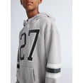 thumbnail image 4 of Weekend Academy Boys Fleece Varsity Hoodie, Sizes 4-18, 4 of 5