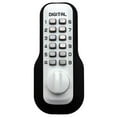 thumbnail image 1 of Lockey M-210-WH Mechanical Keyless Deadbolt Lock - White, 1 of 3