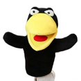 thumbnail image 1 of Plush Hand Puppet Soft Animal Puppet Bird Crow Hand Puppet, 1 of 4