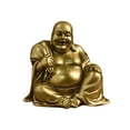 thumbnail image 1 of Estatua de Buda Maitreya, figuritas de Buda que ríen, arte artesanal, escultura budista, adorno para inauguración de la casa, gabinete de sala de esta Estilo C BLESIY Estatua de Buda, 1 of 8